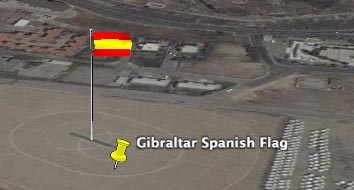 Bandera en Gibraltar
